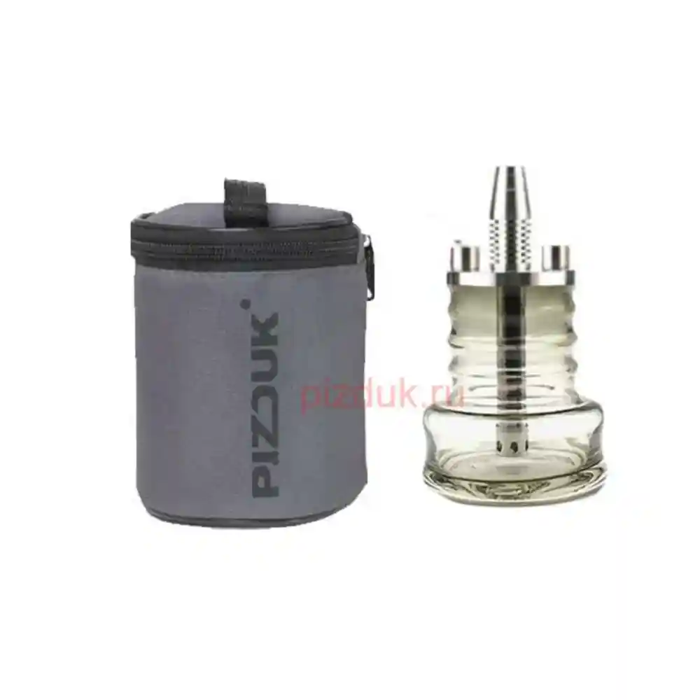 Кальян Pizduk Hookah (Серая сумка, серая колба)