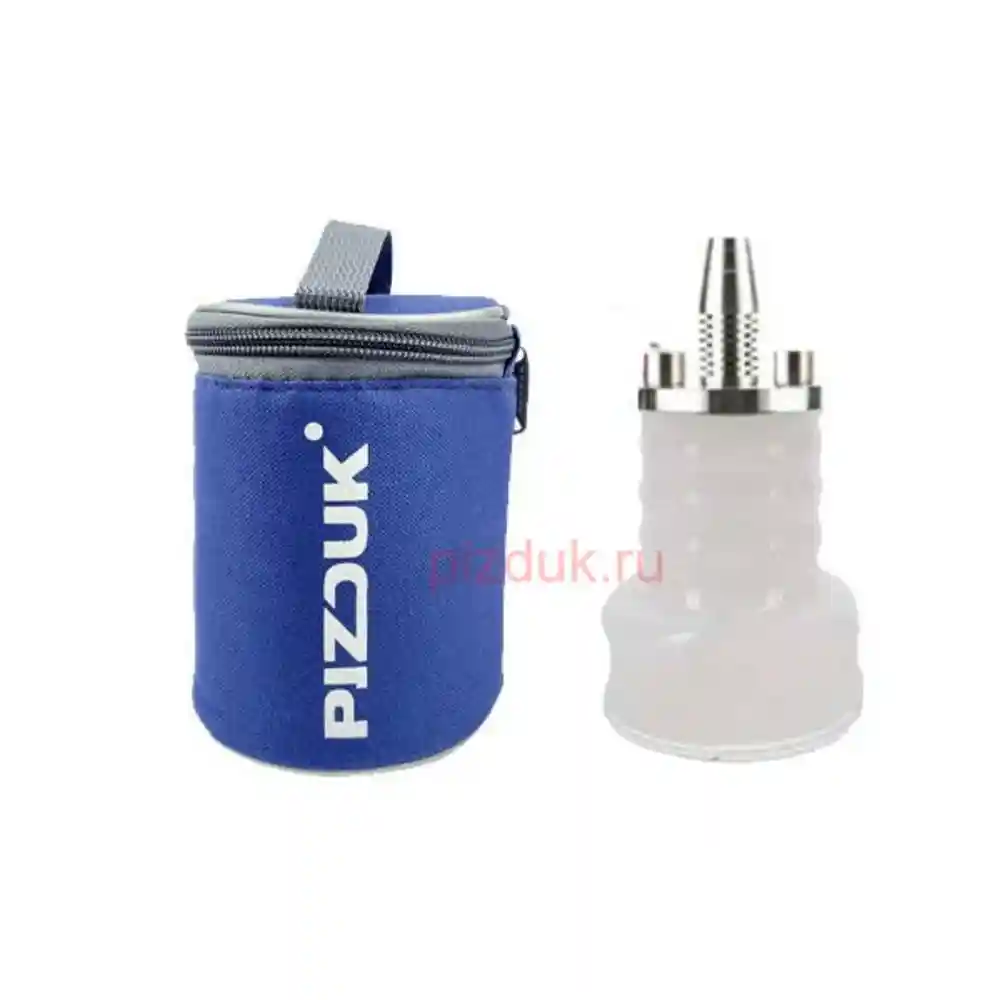 Кальян Pizduk Hookah (Синяя сумка, белая колба)