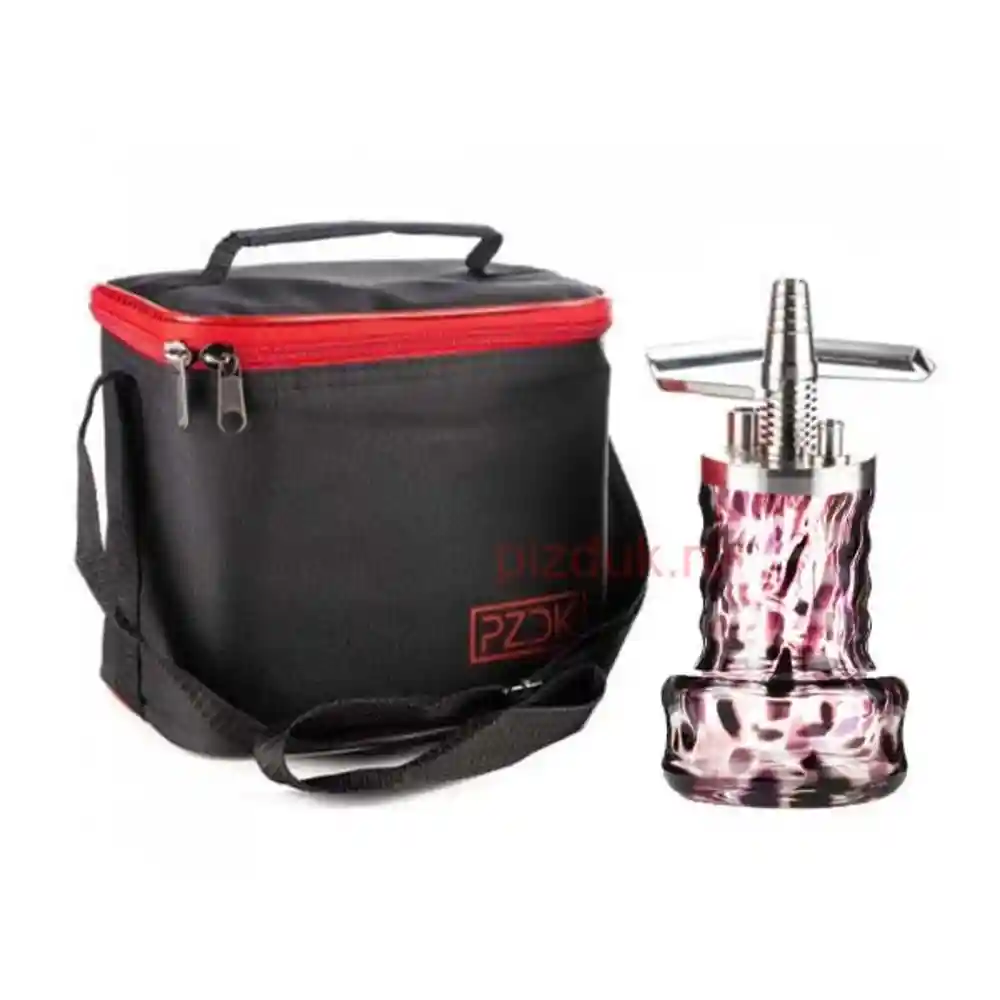 Кальян Pizduk Pro (Черная сумка, марганцевая колба)