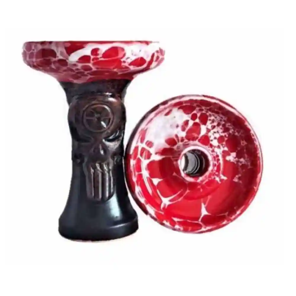 Чаша Алхимик Каратель (7-08 Вц) красно-белый мрамор