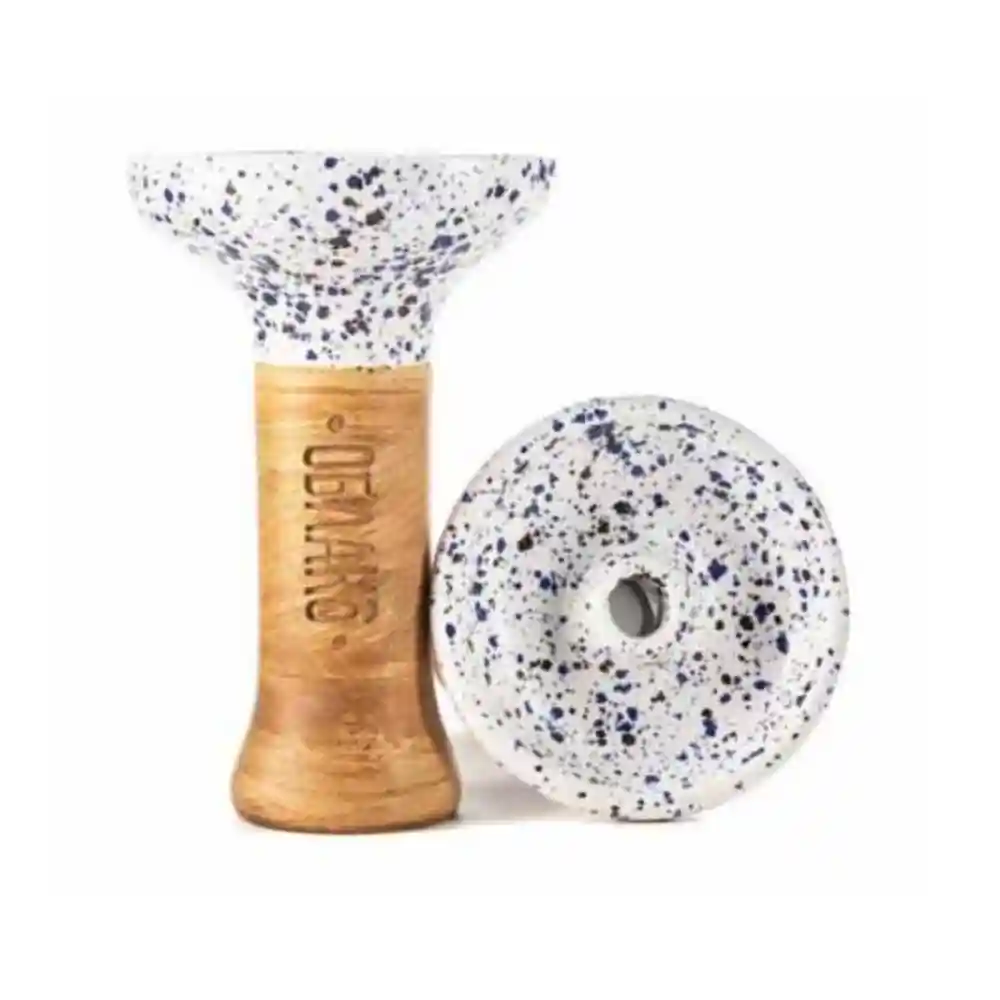 Чаша Oblako Phunnel M Glaze Top #44 (белый в точку)