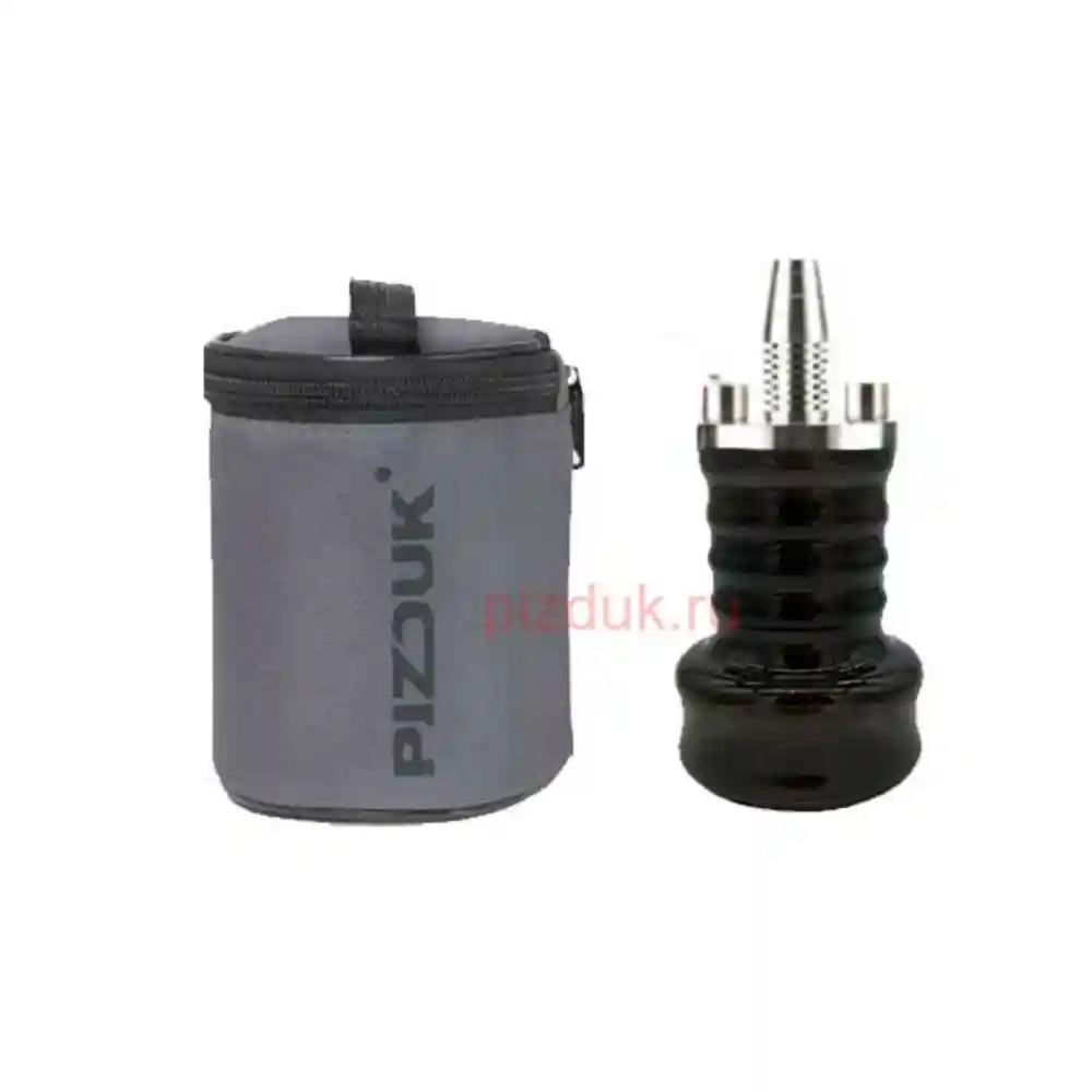 Кальян Pizduk Hookah (Серая сумка, дым колба)