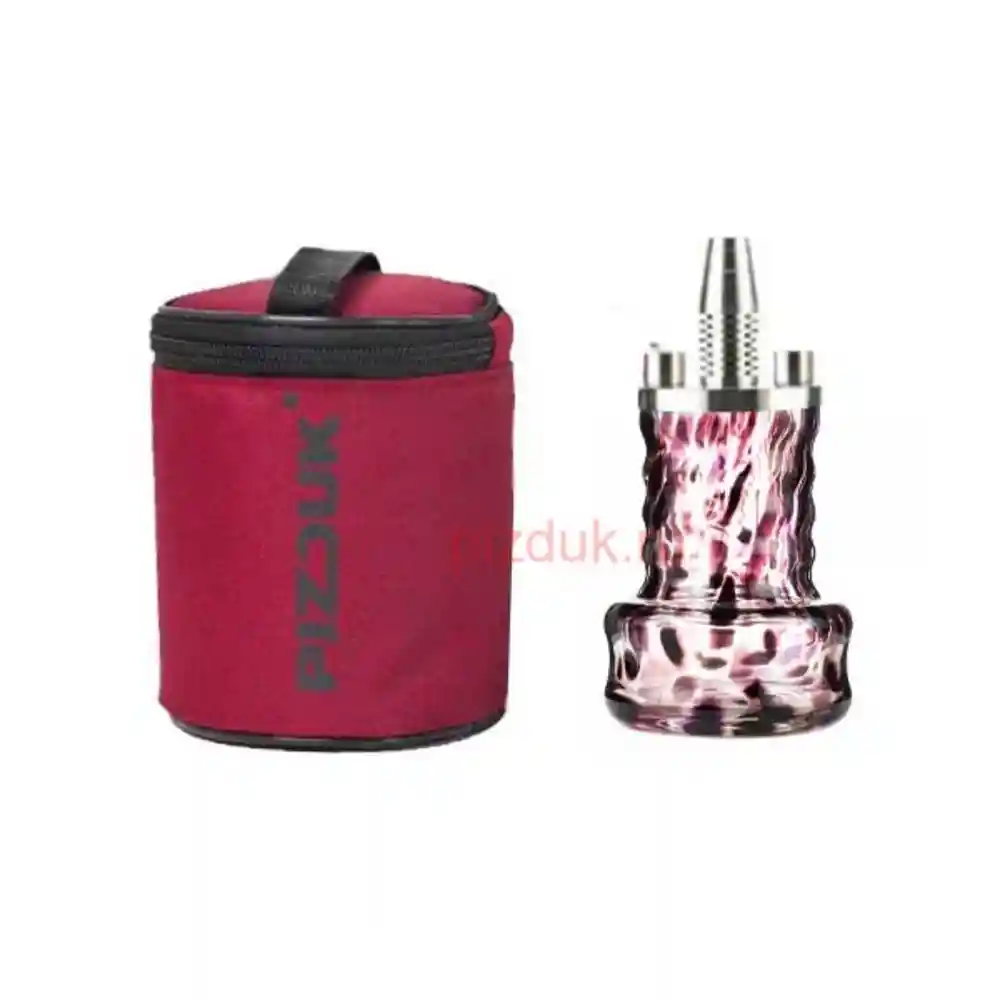 Кальян Pizduk Hookah (Бордовая сумка, марганцевая колба)