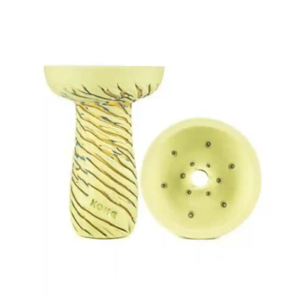 Чаша KONG Phunnel Lava White green