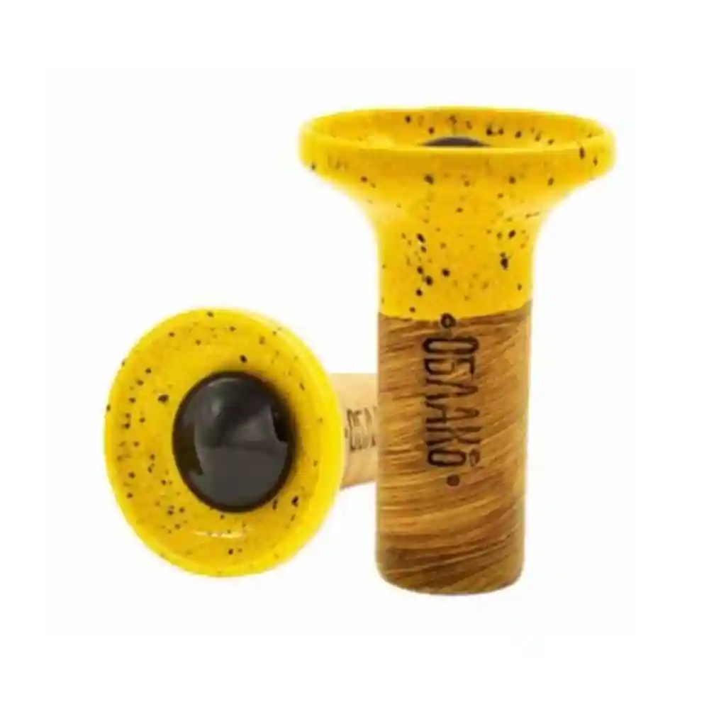 Чаша Oblako Flow black on lemon