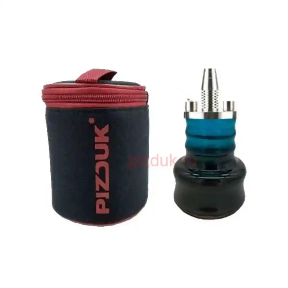 Кальян Pizduk Hookah (Черная сумка, дым волна колба)