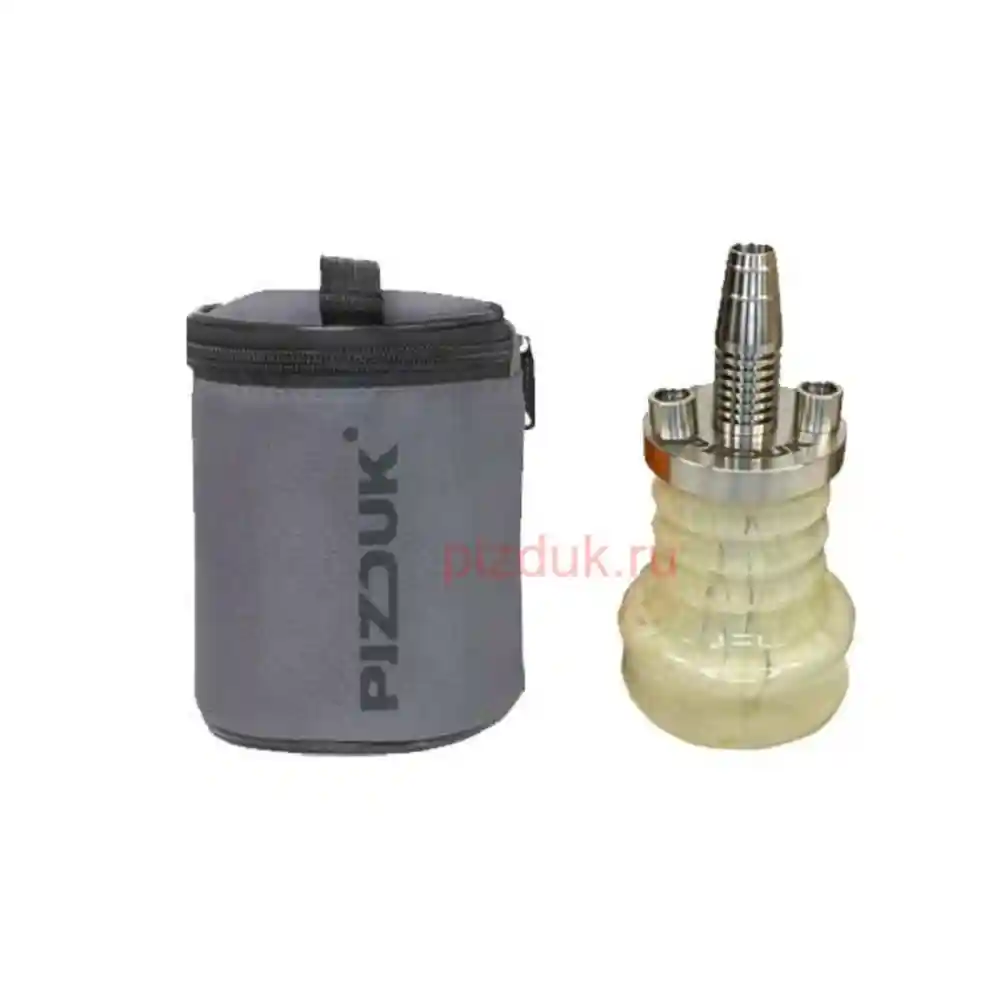 Кальян Pizduk Hookah (Серая сумка, лайм колба)