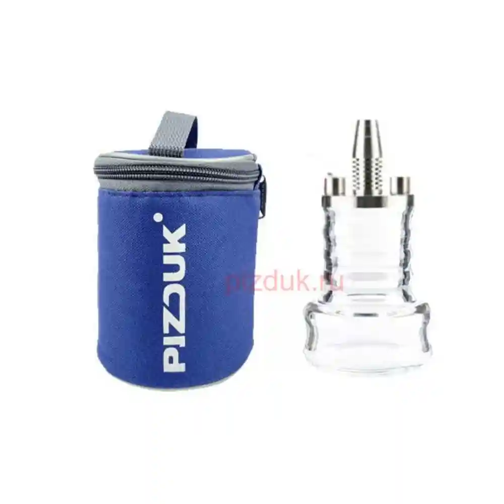 Кальян Pizduk Hookah (Синяя сумка, прозрачная колба)