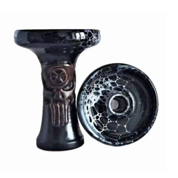 Чаша Алхимик Каратель (7-01 Вц) черно-белый мрамор