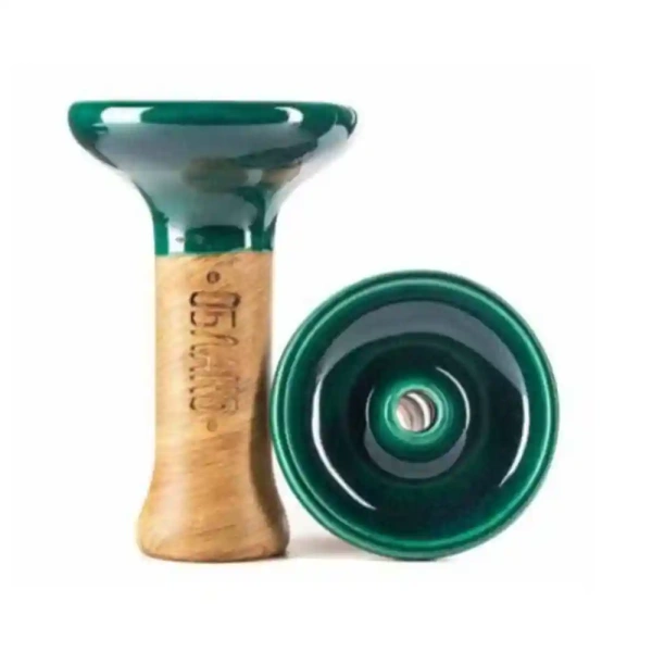 Чаша Oblako Phunnel M Glaze Top #18 (зелёный неон/ель)