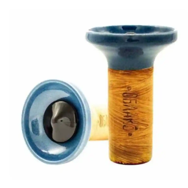 Чаша Oblako Flow black on aqua