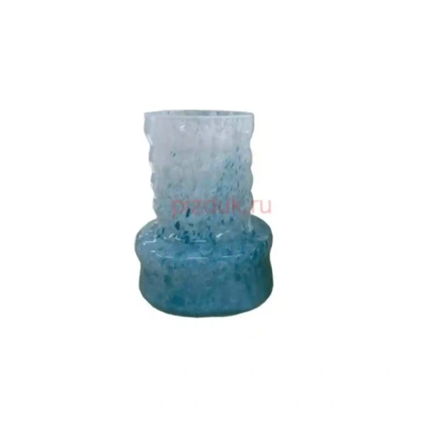 Колба Pizduk бело-голубая