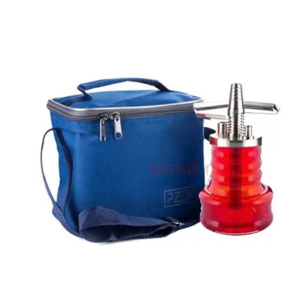 Кальян Pizduk Pro (Синяя сумка, красная колба)