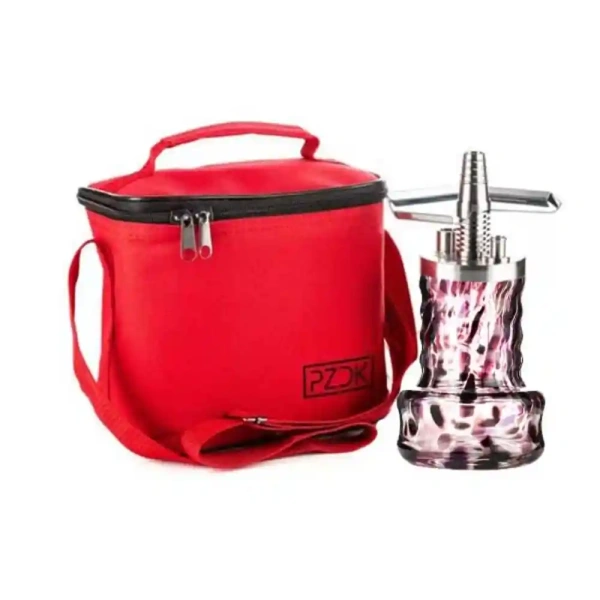 Кальян Pizduk Pro (Красная сумка, марганцевая колба)