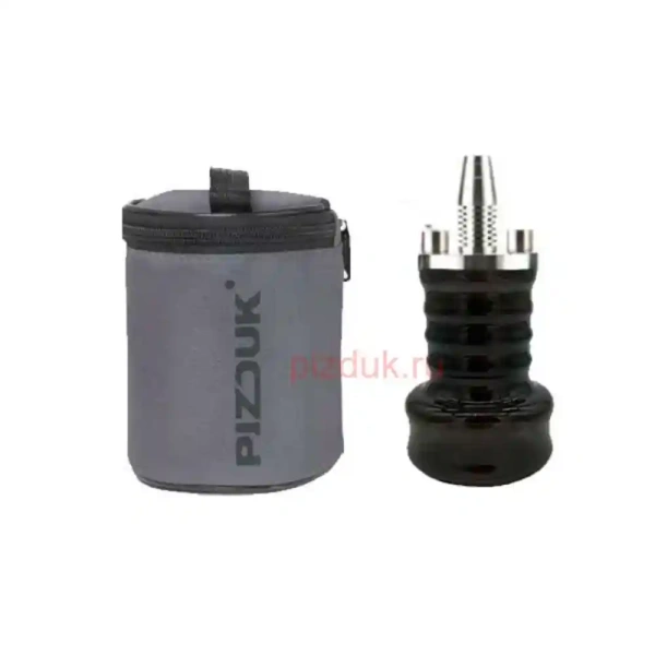 Кальян Pizduk Hookah (Серая сумка, дым колба)