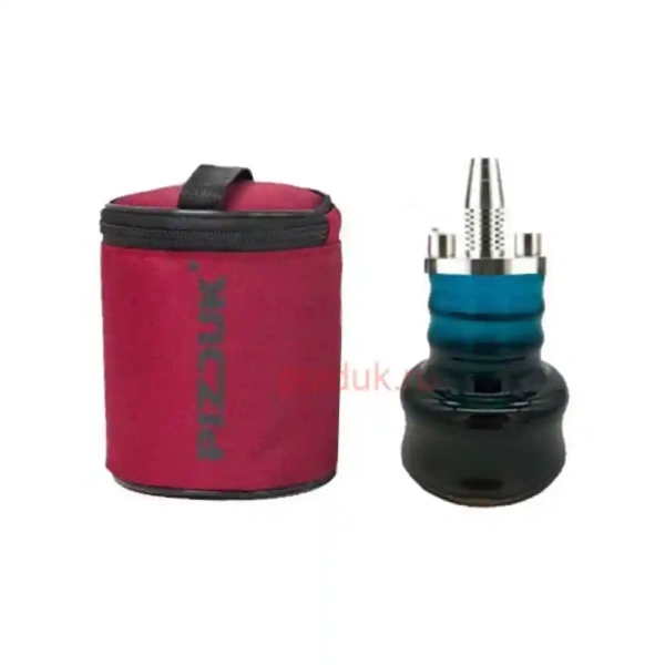 Кальян Pizduk Lite (Бордовая сумка, дым волна колба)