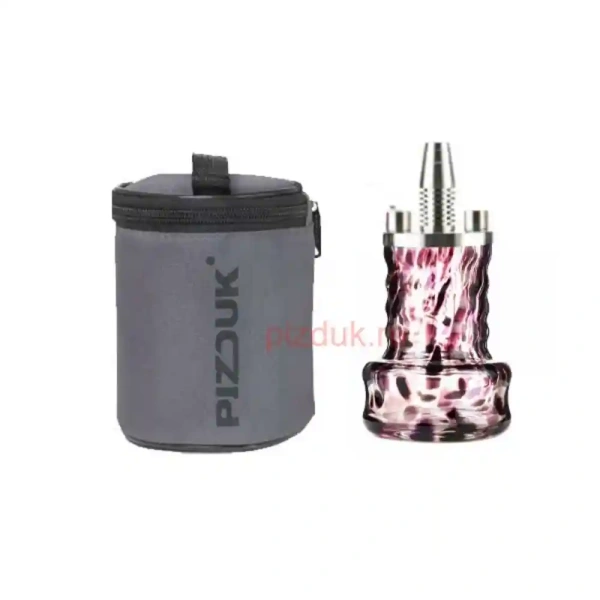 Кальян Pizduk Hookah (Серая сумка, колба марганец)