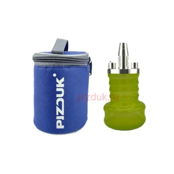 Кальян Pizduk Hookah (Синяя сумка, салатовая колба)