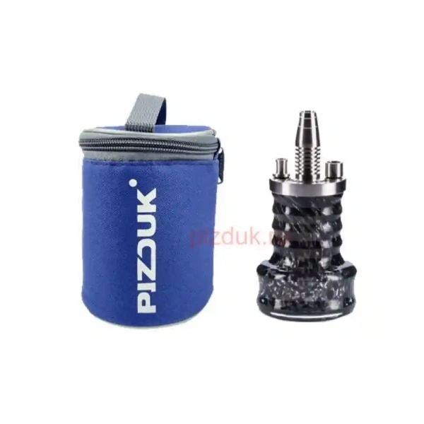 Кальян Pizduk Hookah (Синяя сумка, черная колба)