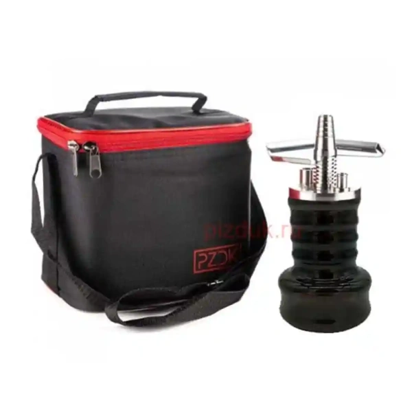 Кальян Pizduk Pro (Черная сумка, дым колба)