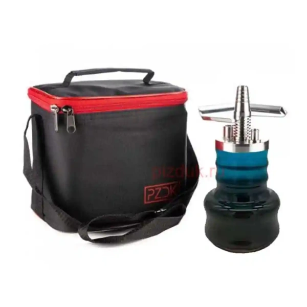 Кальян Pizduk Pro (Черная сумка, дым волна колба)