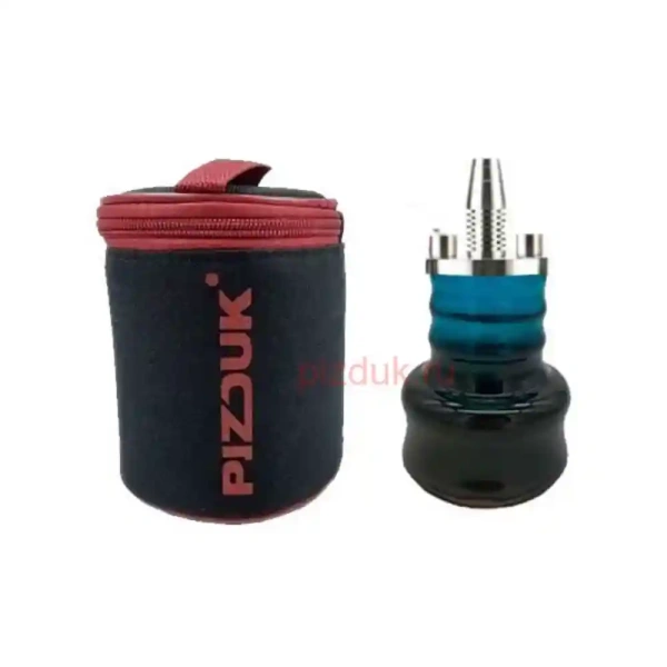 Кальян Pizduk Hookah (Черная сумка, дым волна колба)
