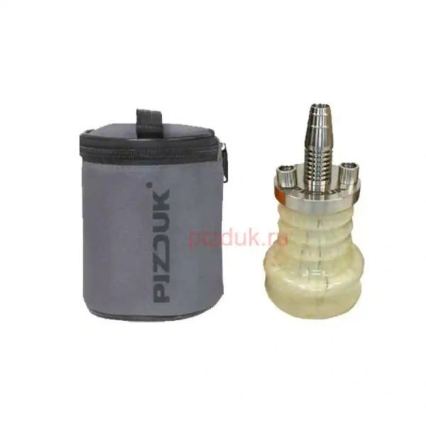 Кальян Pizduk Hookah (Серая сумка, лайм колба)