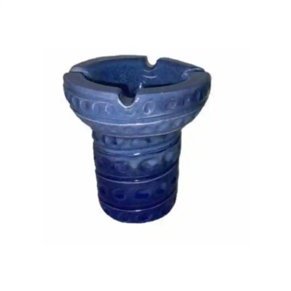 Чаша Vintage Glaze Nargilia form синяя (с насечками)